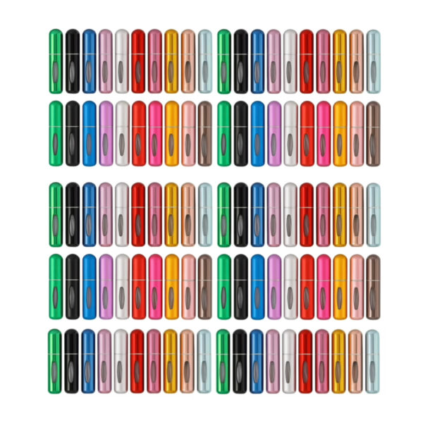 محفظه نگهدارنده عطر مدل اتومایزر بسته 100 عددی