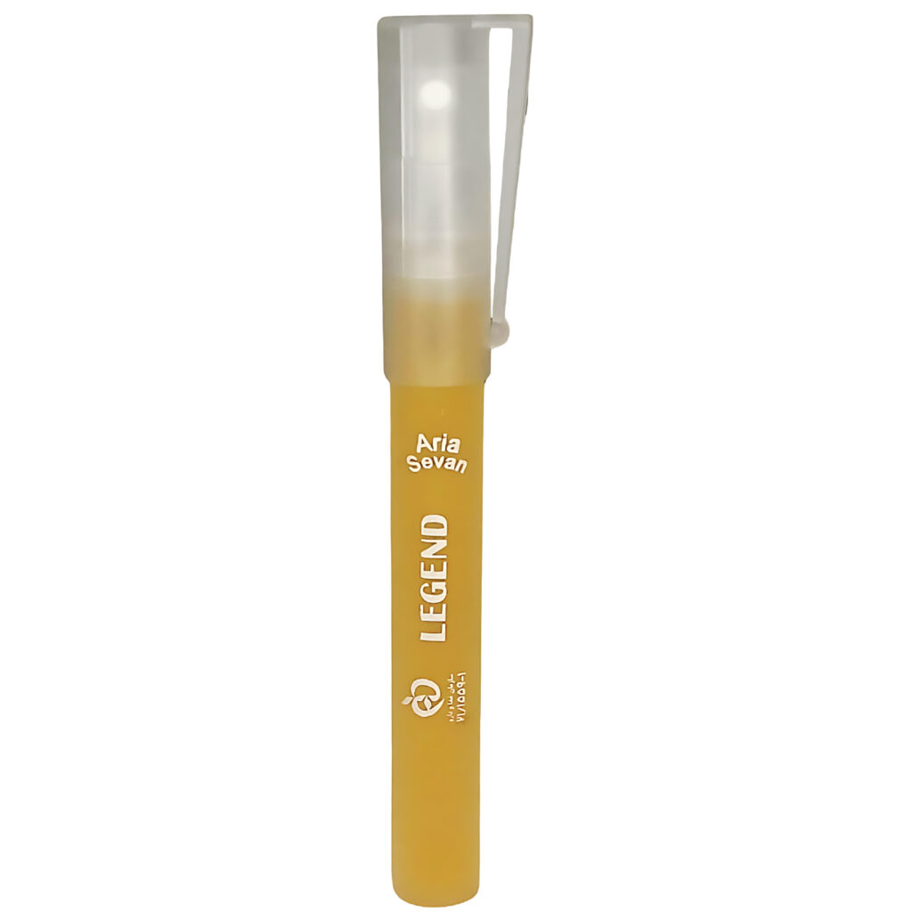 عطر جیبی مردانه آریاسون مدل لجند با رایحه گرم حجم 10 میلی‌ لیتر