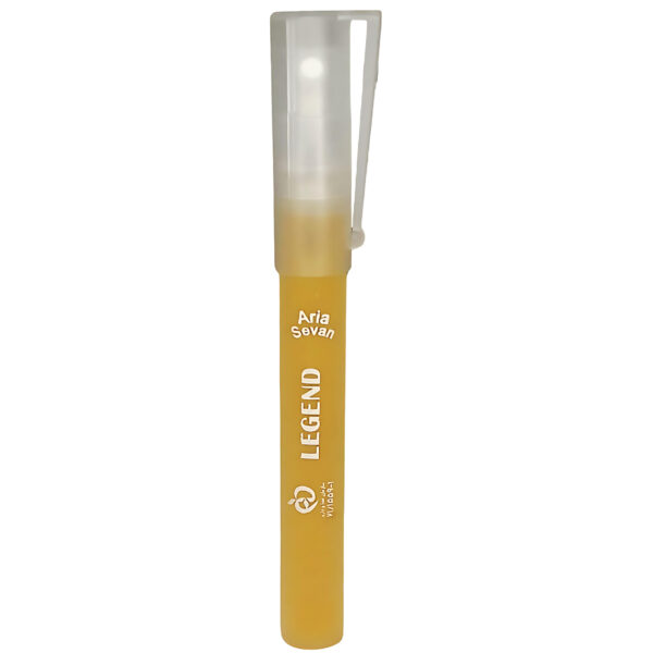 عطر جیبی مردانه آریاسون مدل لجند با رایحه گرم حجم 10 میلی‌ لیتر