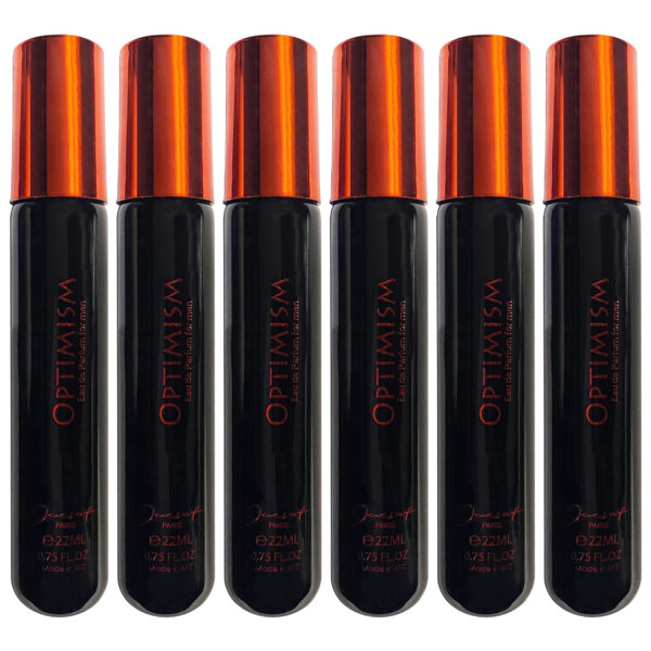 عطر جیبی مردانه ژک ساف مدل optimism حجم 22 میلی لیتر مجموعه 6 عددی
