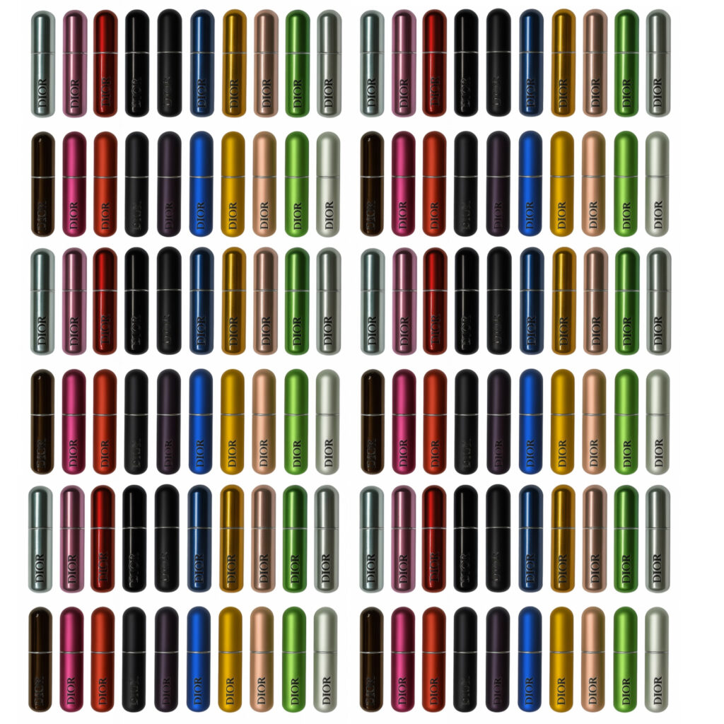 محفظه نگهدارنده‌ عطر مدل اتومایزر بسته 120 عددی